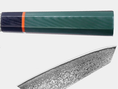 Chef's Knife, Stainless Steel, Damascus Kitchen Knife