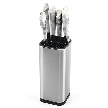 Stainless Steel Multi-Functional Knife Holder Rack