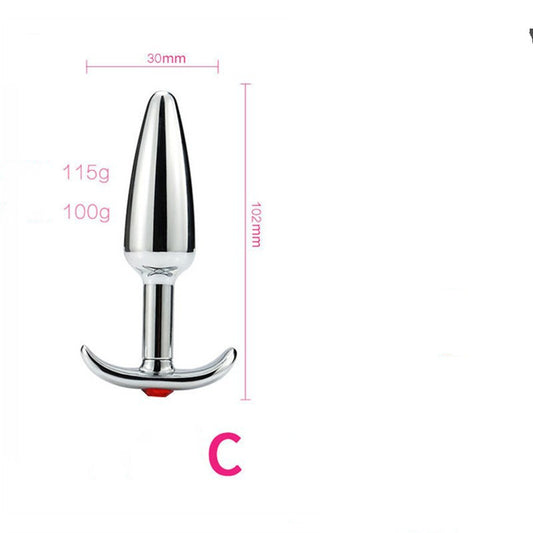 Metal Anal Toy Set for Adult Pleasure and Exploration