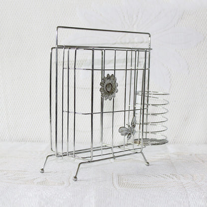 Stainless Steel Knife Holder - Multi-Functional Storage