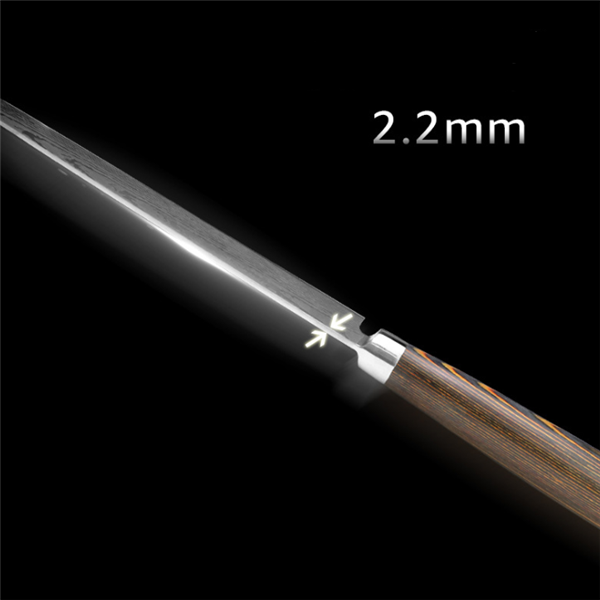 Damascus Pattern Stainless Steel Kitchen Knife Set (6 pcs)